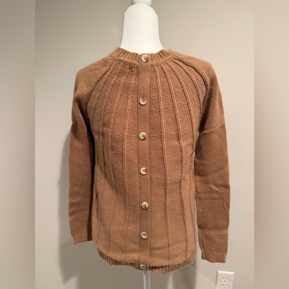 Boden Women’s  Crew Neck Sweater with Buttons Down the Back. Size 6. - Picture 2 of 3